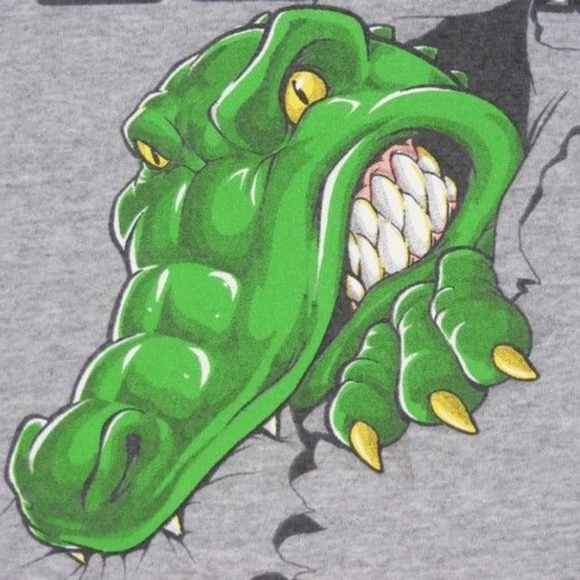 UF GATORS T Shirt M Florida I BLEED ORANGE & BLUE - Picture 3 of 7